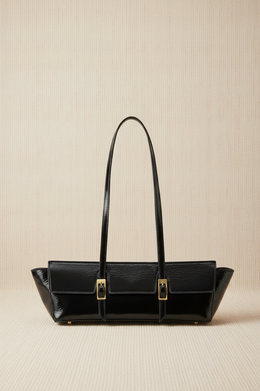 Aveline Shoulder Bag - Black