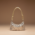 SpakLuxe Shoulder Bag - Gold Sequin