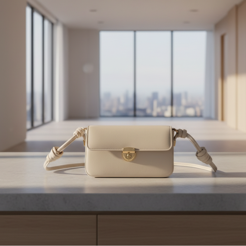 Marvelle Shoulder Bag - Beige